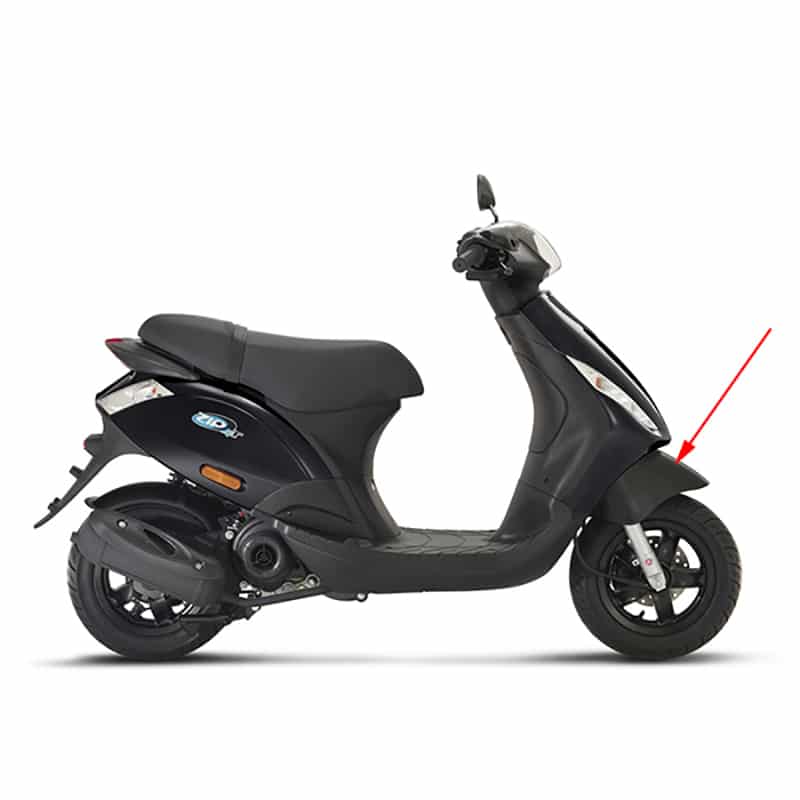 Origineel Spatbord - Piaggio Zip - Zwart - 1B000996