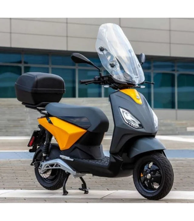 Origineel Hoog Transparant Windscherm voor de Piaggio 1 (One) Elektrische scooter - 1B009496