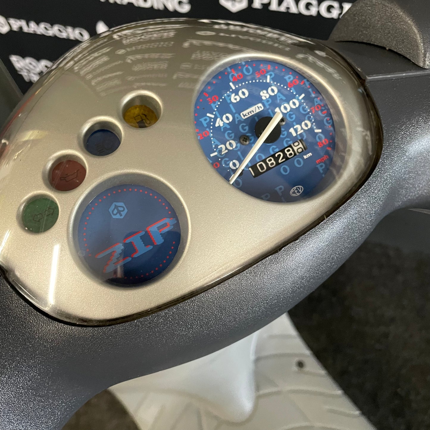 Piaggio Zip 50 - 2-takt - Brom - 2002 - Blauw - Origineel -