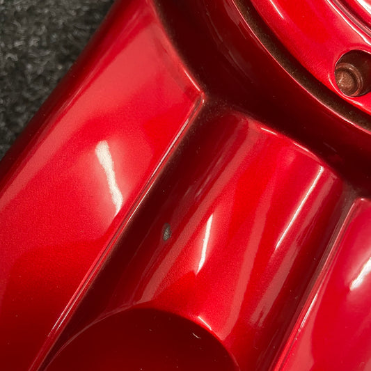 OUTLET: Coperchio carter Vespa Sprint / Primavera - Rosso candy - Euro4-Euro5