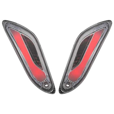 Power1 - RAW LED Tube Knipperlichten - Helder / Transparant - Achterkant - Sprint / Primavera / Elettrica