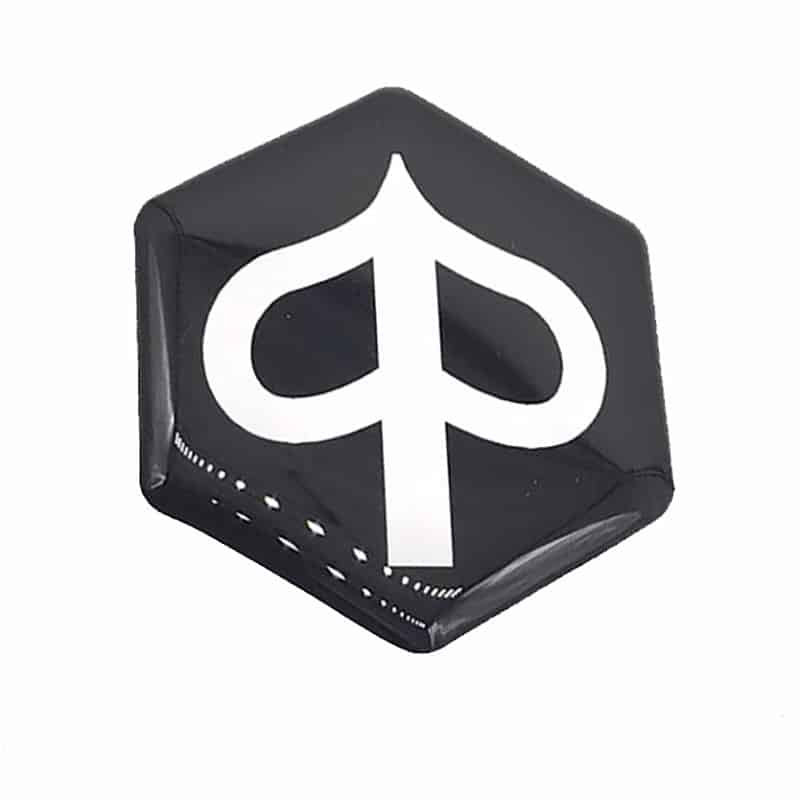 3D Piaggio Logo Sticker voorscherm Zip 2000 / SP / Zip 4T