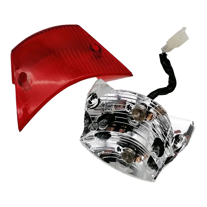 Originele Piaggio Achterspoiler / Greep voor Zip incl. achterlicht - 575407000C