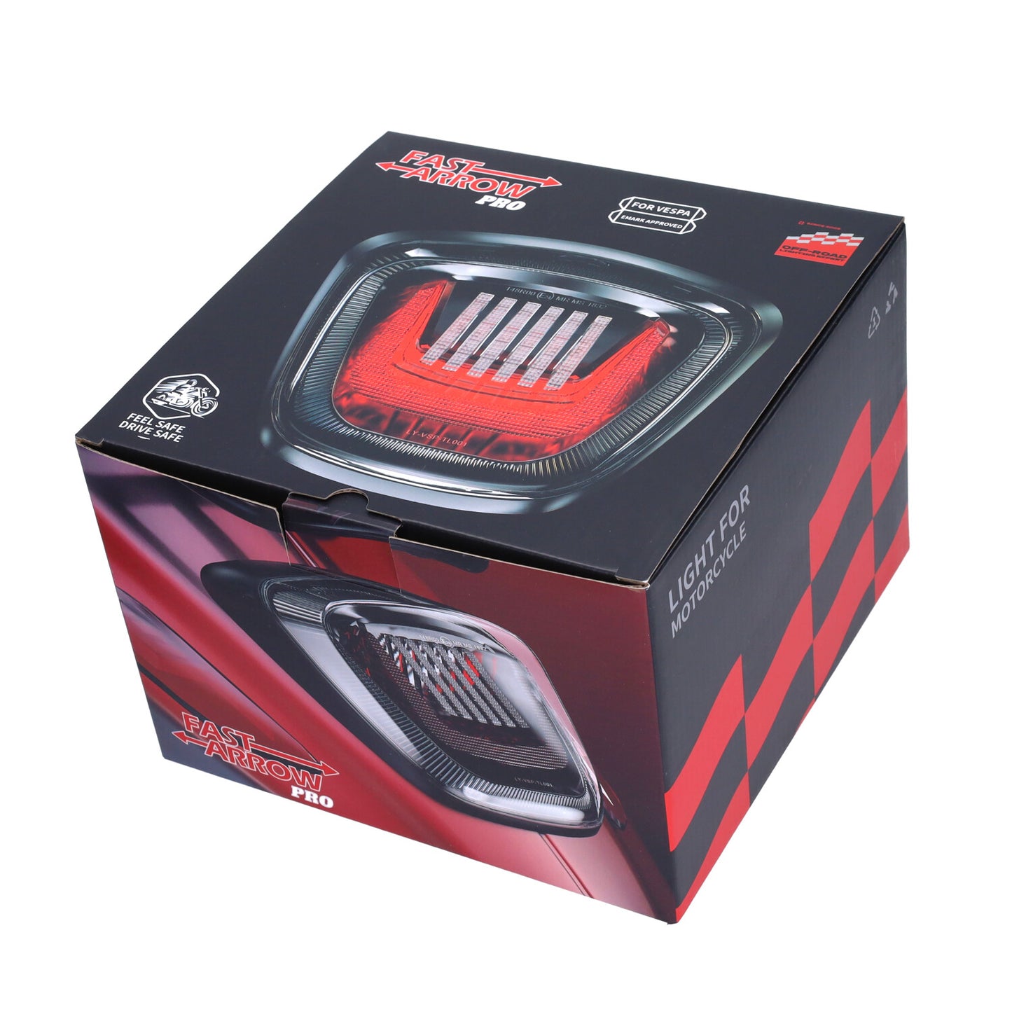 Fast Arrow Pro led Achterlicht - Vespa Sprint / Primavera / Elettrica