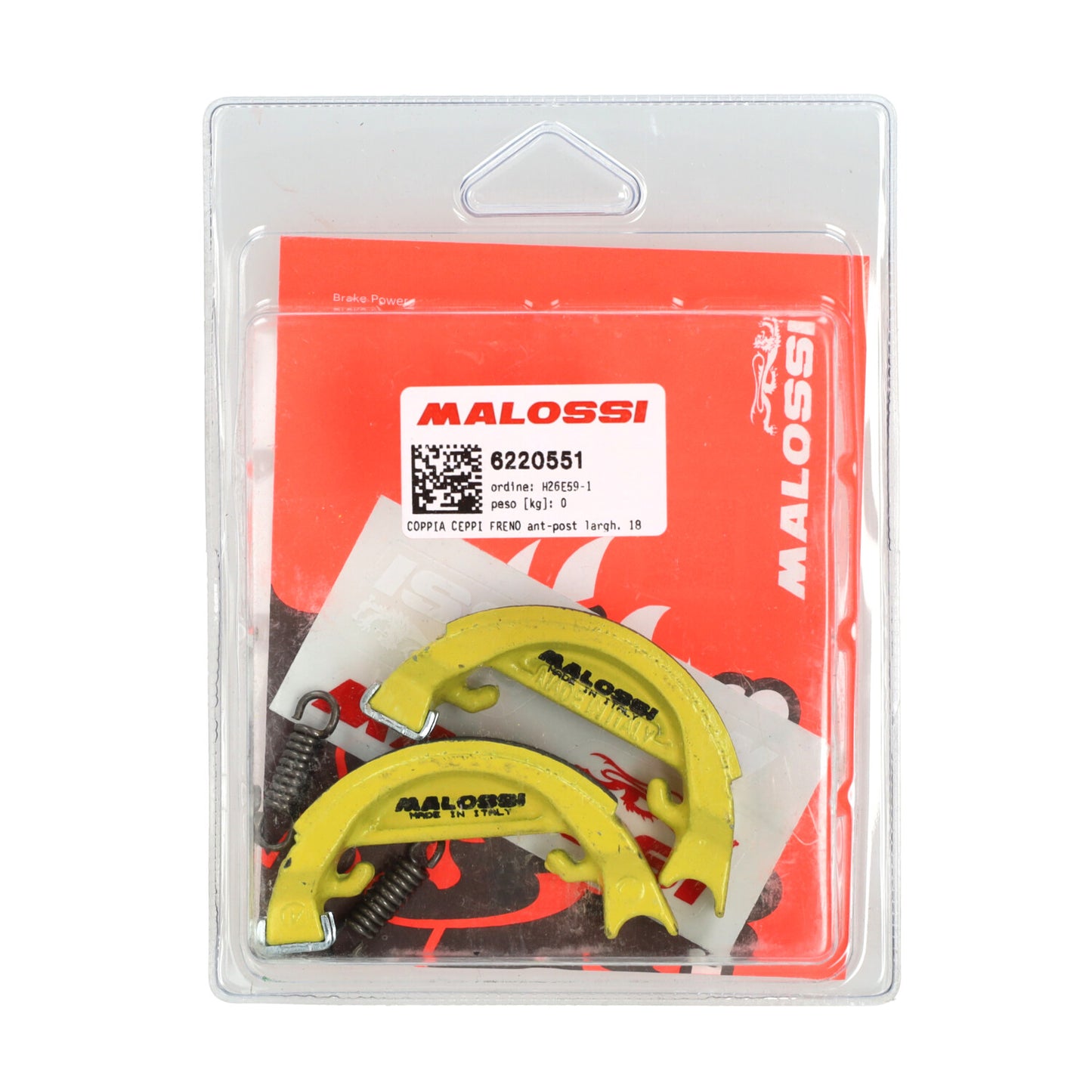 Malossi Remsegment - Honda Camino / MBK 51 / Peugeot 103 - 80x18mm - 6220551