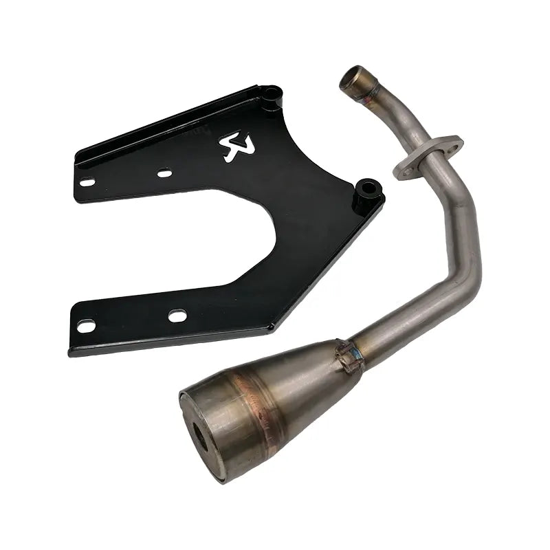 Biegung für Akrapovič S-VE125R2-HZBL Auspuff – Vespa Sprint / Primavera / LX / S – 50cc 4T2V Modelle