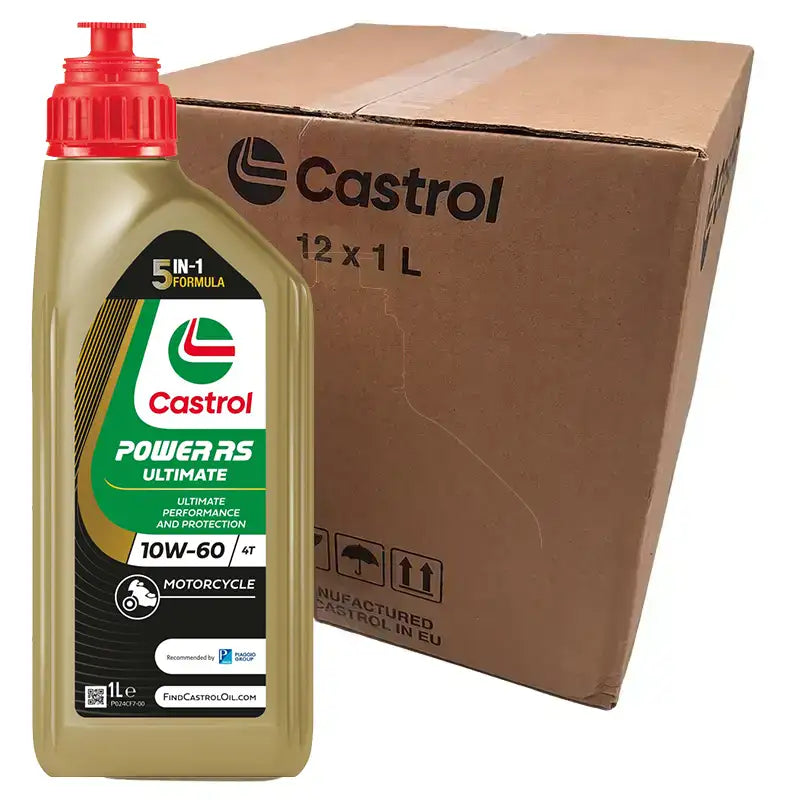 Castrol Power RS Racing / Ultimate - 4 Stroke oil - 10W60 - 1 liter - 160EEF