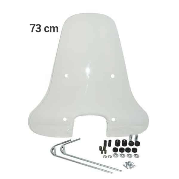 Hoog Transparant Windscherm voor de Vespa S