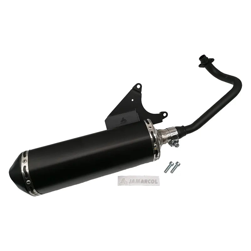 Jamarcol Uitlaat - model Akrapovič voor Piaggio ZIP /Liberty / Fly - 4T 2V