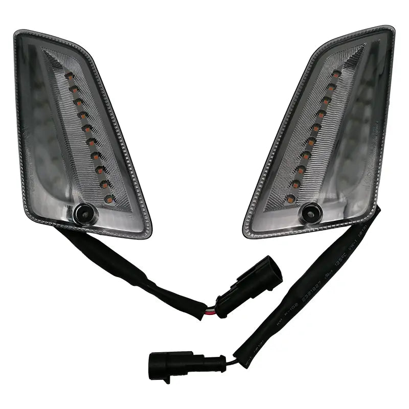 Moto Nostra - Turn Signals Matrix - Front - Vespa GTS - Years 2014 ~ 2022 - Smoke