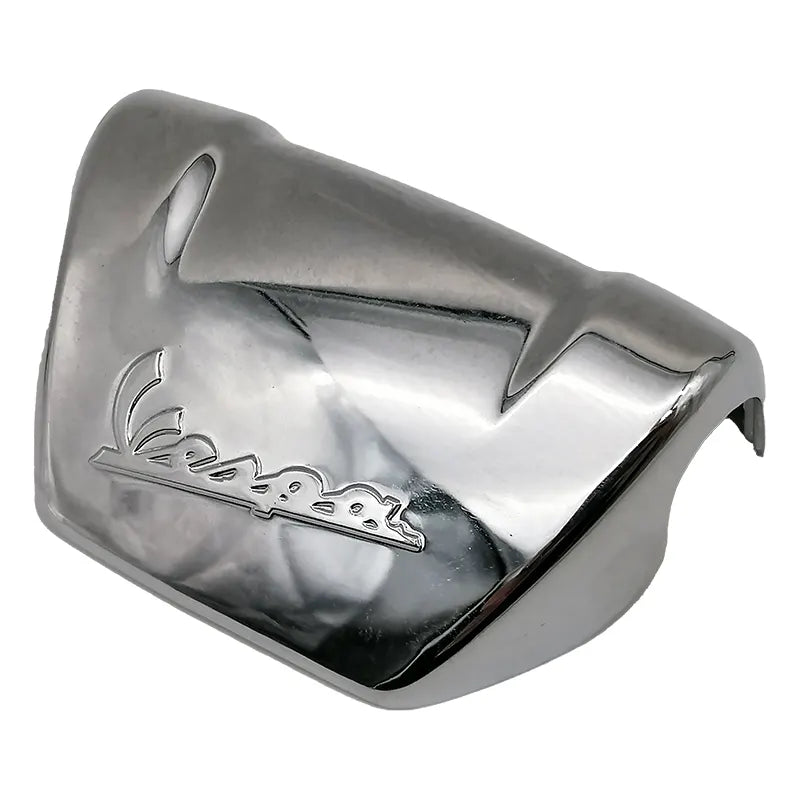 Origineel Vespa Afdekkapje voor de Oppakbeugel - Glans Zwart / Chroom - CM299102 / 1B001288