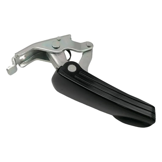 Originele Buddy Voetsteun - Links - Vespa GT / GTS / GTV - Aluminium / Glans Zwart - 57326R / CM017203