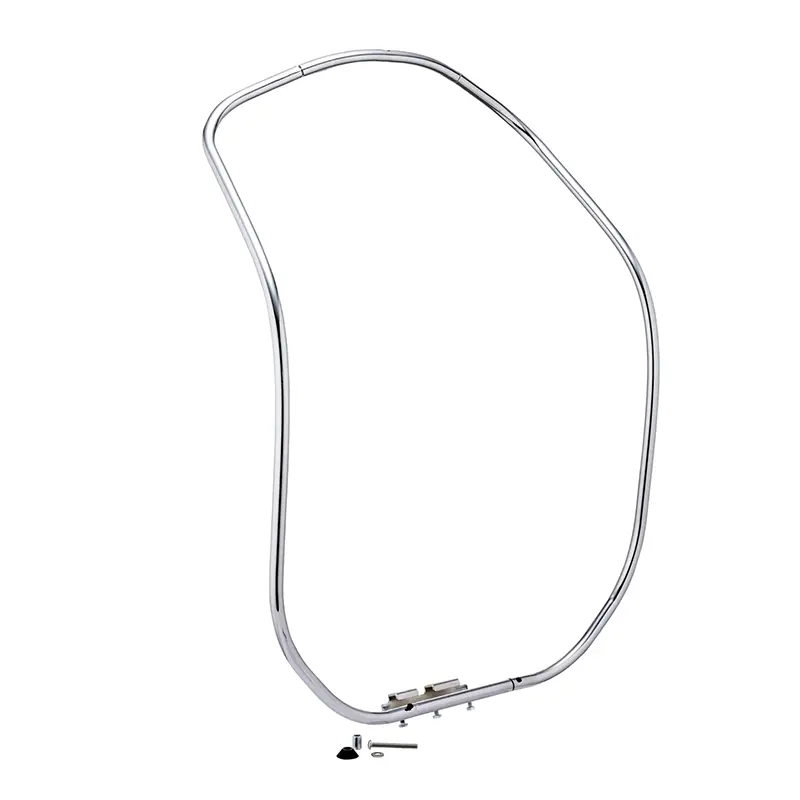 Originele Vespa Valbeugel Voorzijde - GTS 125 / 300cc - Euro5 - Chroom / Zwart - 1B010255 / 1B010552