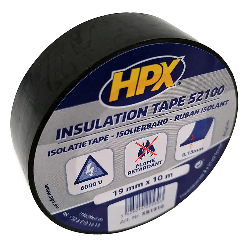 PVC Isolatietape - 19mm - 10 meter per rol