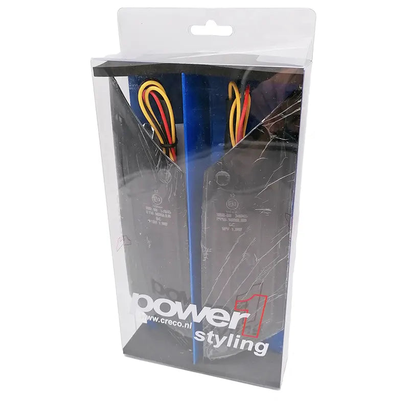 Power1 / Power One - LED-Blinker hinten - Rauchglas - Piaggio Zip - 24PI507