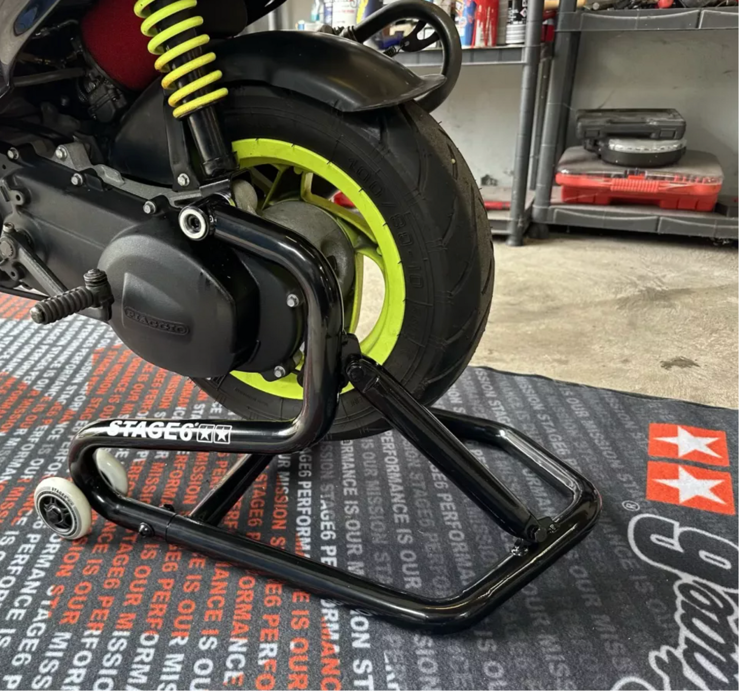 Stage6 - Motorsport paddockstandaard - Piaggio / Minarelli / Peugeot / MK3