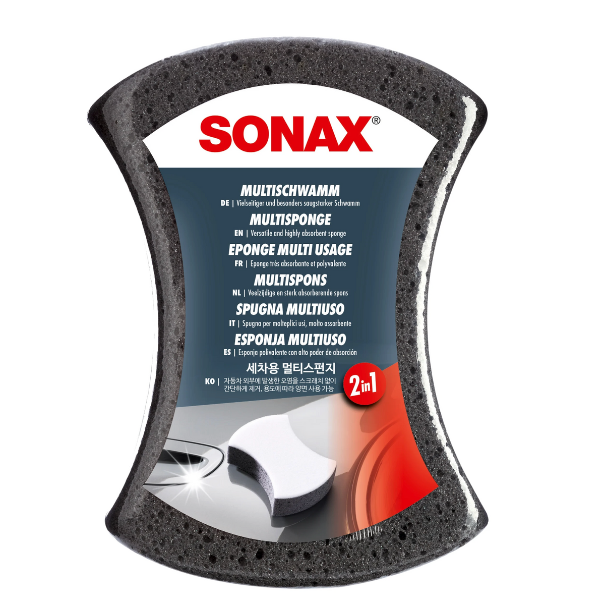 SONAX - MultiSchwamm 2-in-1 Spugna – 04280000