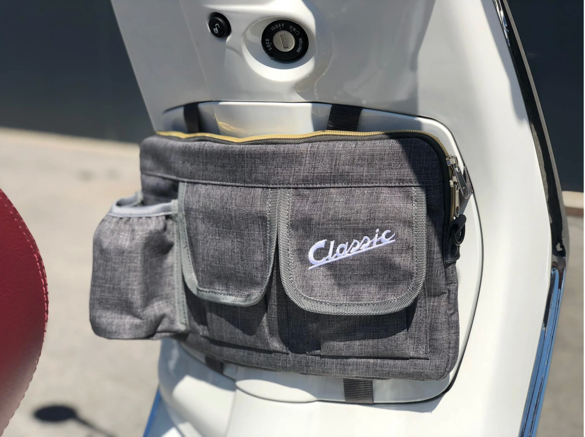 SIP Classic Handschuhfach-Tasche – Vespa – Grau