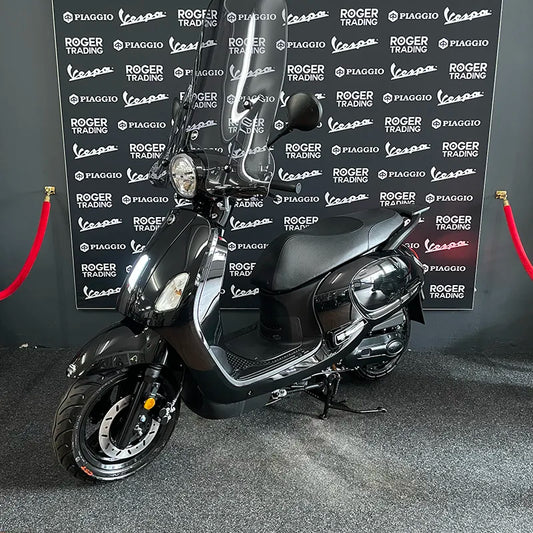 Sym Fiddle II - Snor - Euro4 - 2025 - 4T - Glans Zwart