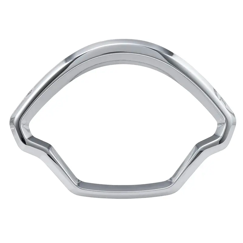 Tellerrand Vespa GTS 125 / 300 – modellen vanaf bouwjaar 2022 – Glanszwart / Matzwart / Chroom