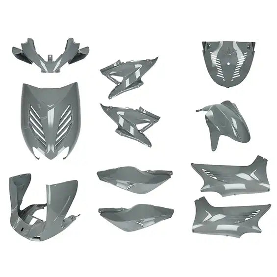 Kappenset - 11-Delig - Yamaha Aerox / MBK Nitro - Tot 2013 - Nardo Grey