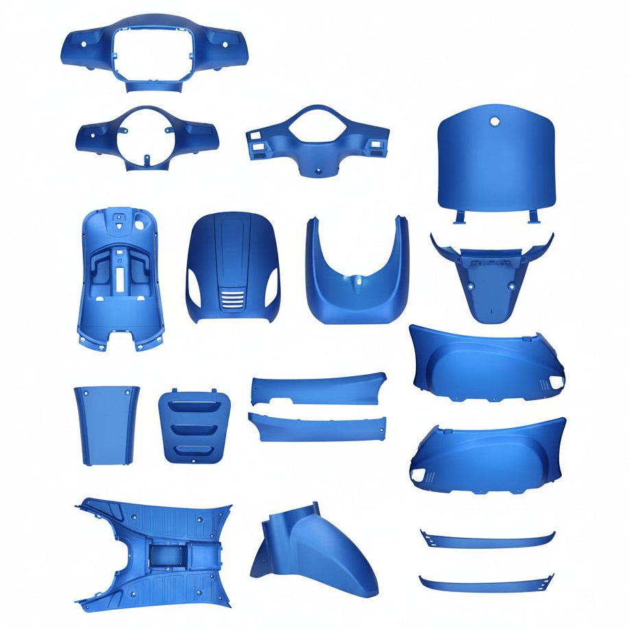 Fairing Kit - 11-Piece - Yamaha Aerox / MBK Nitro - Up to 2013 - Red