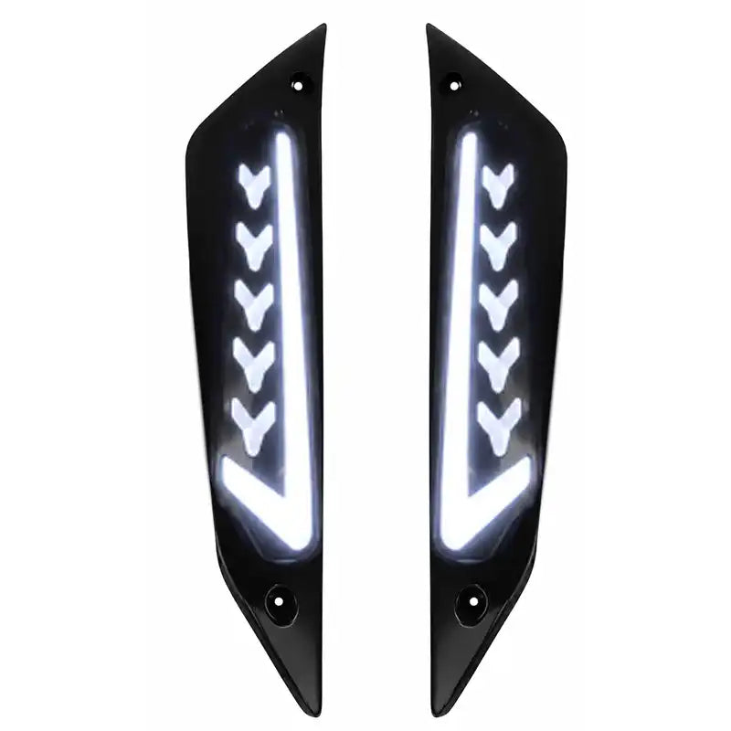Alpha ARROW Bliksem - LED Knipperlichten Voorzijde - Smoke - Piaggio Zip