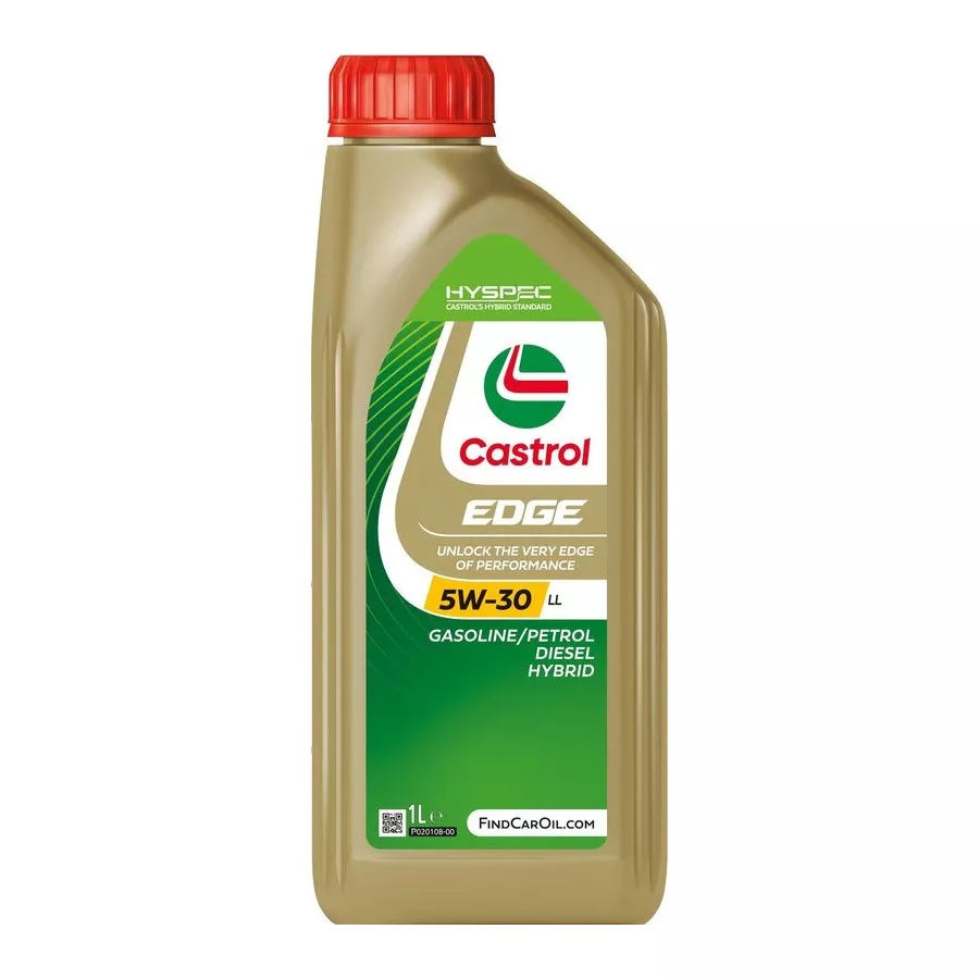 Castrol Edge - Motorolie - LongLife III - VW 504.00 / 507.00 - 5W30 LL - 1 liter - 15F7DA
