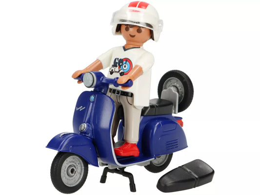 Playmobil - Vespa Sprint Veloce - 80 jaar Iconische uitvoering - Donker Blauw - 71622