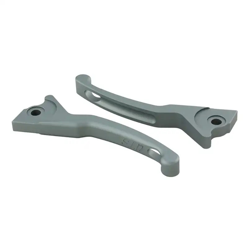 Pordoi SIP - CNC Gefreesde Remhendels - Gilera Runner / Vespa GT / GTS / GTV - 125cc ~ 300cc - Mat Grijs