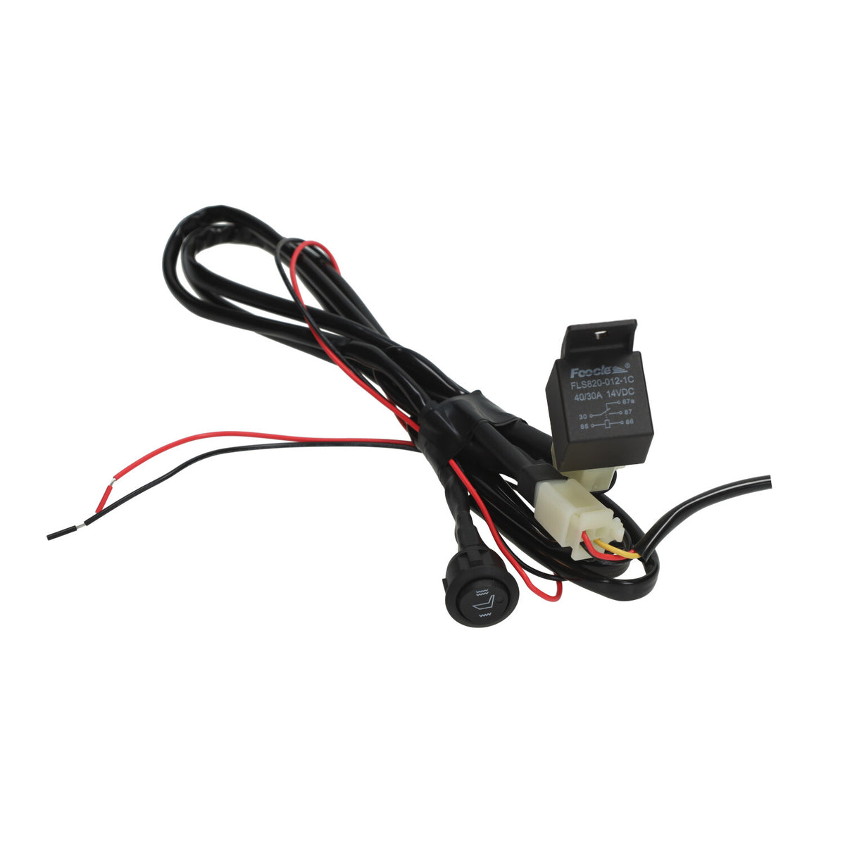 Kit de calefacción para asiento de pasajero - 12V Completo - Universal - Ciclomotor/ motocicleta y scooter