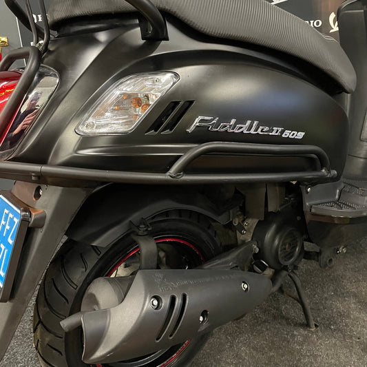 Sierbeugel / valbeugel achter Mat Zwart Sym Fiddle II