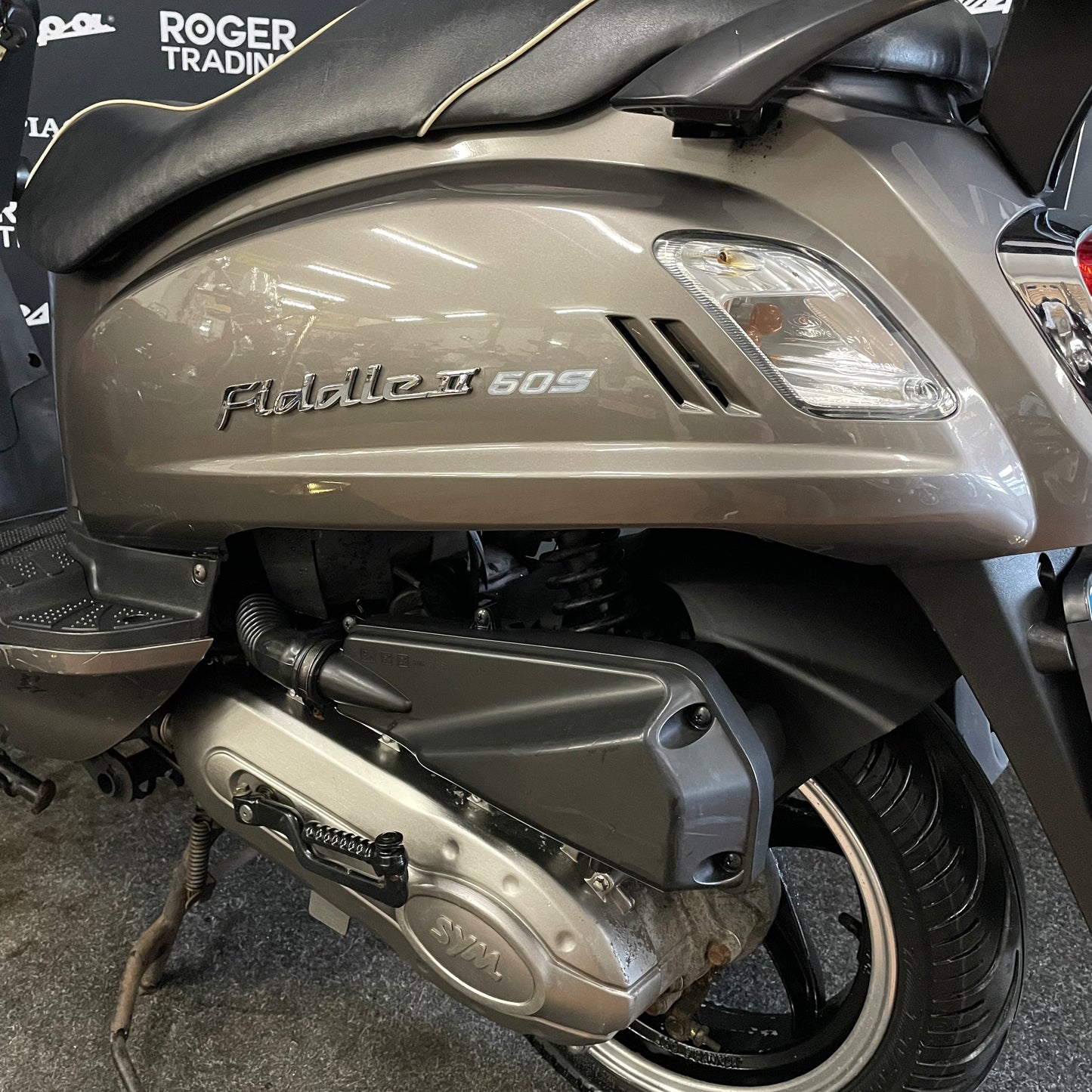 Sym Fiddle II - 4T 2V - 2017 - Grey