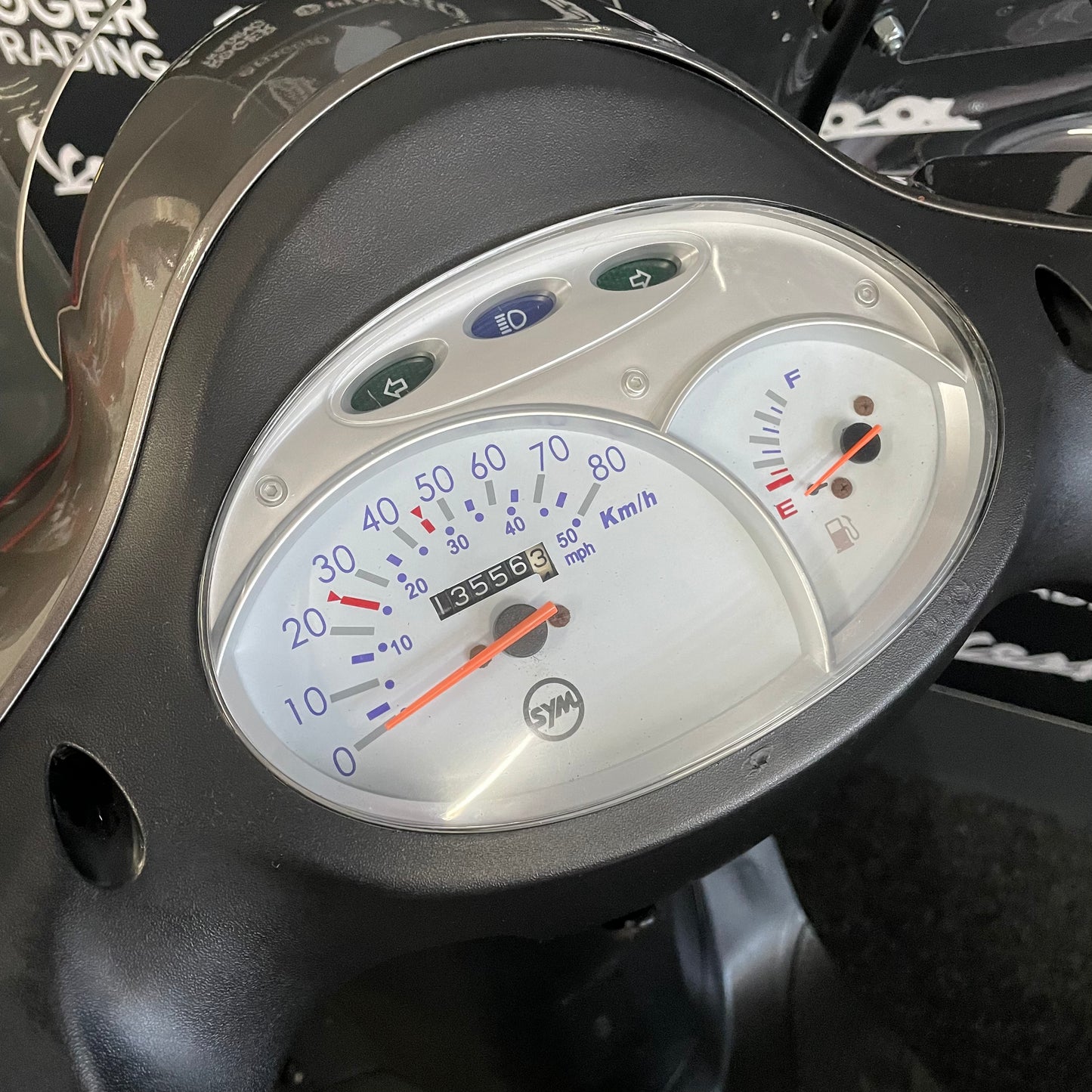 Sym Fiddle II - 4T 2V - 2017 - Grey