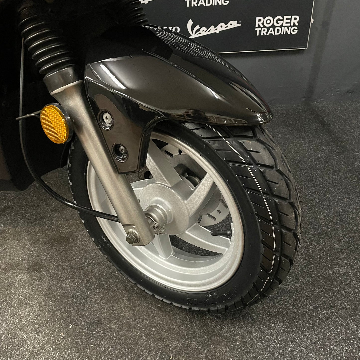 Sym Orbit I Sympky - Snor - 4T 2V - 2015 - Glans zwart