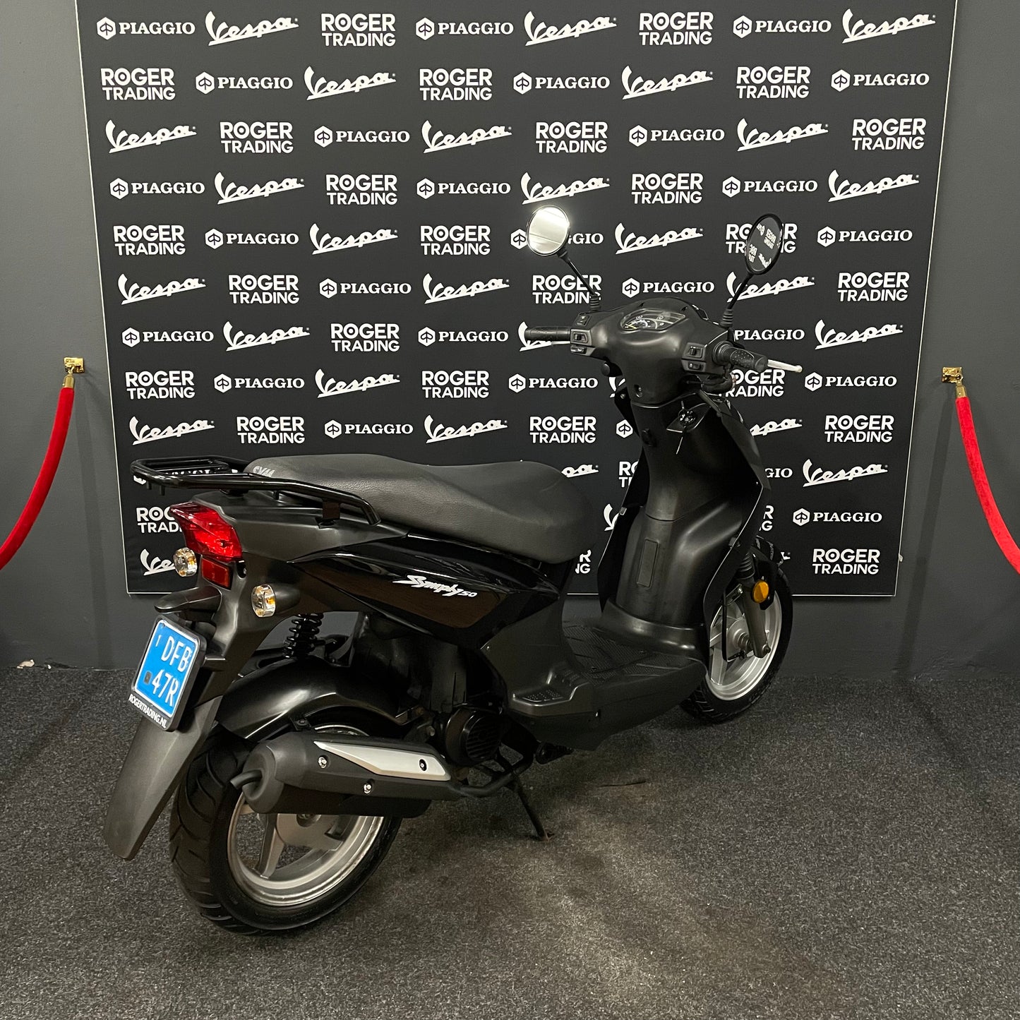 Sym Orbit I Sympky - Snor - 4T 2V - 2015 - Glans zwart