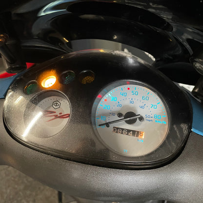 Piaggio Zip 50 - Brom - 2022 - Euro5 - Blue Grey Parelmoer