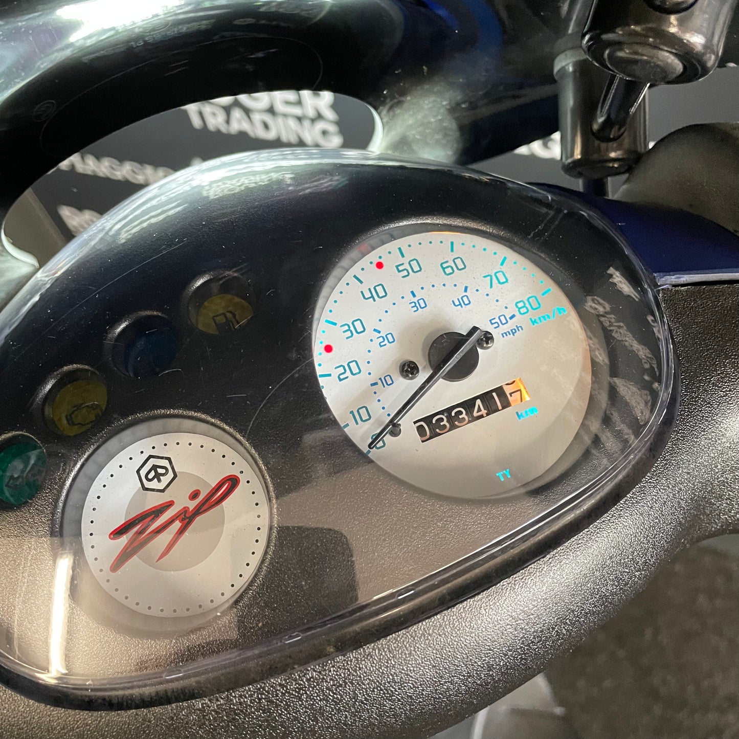 Piaggio Zip X Roof Boxxer Deal - 50 - Brom - 2020 - Euro4 - BMW M45 Blue