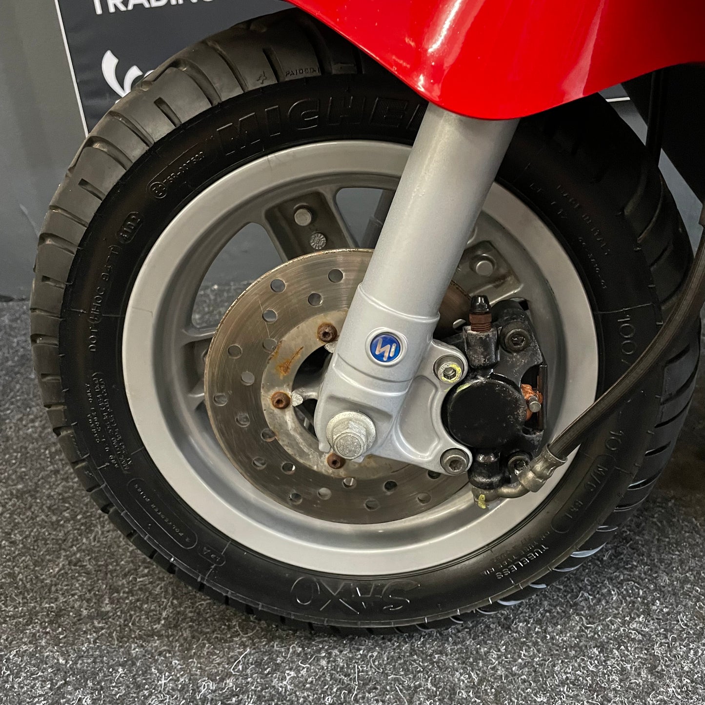 Piaggio Zip 50 - 2-takt - Brom - 2003 - Rood - Origineel - Zeer netjes -