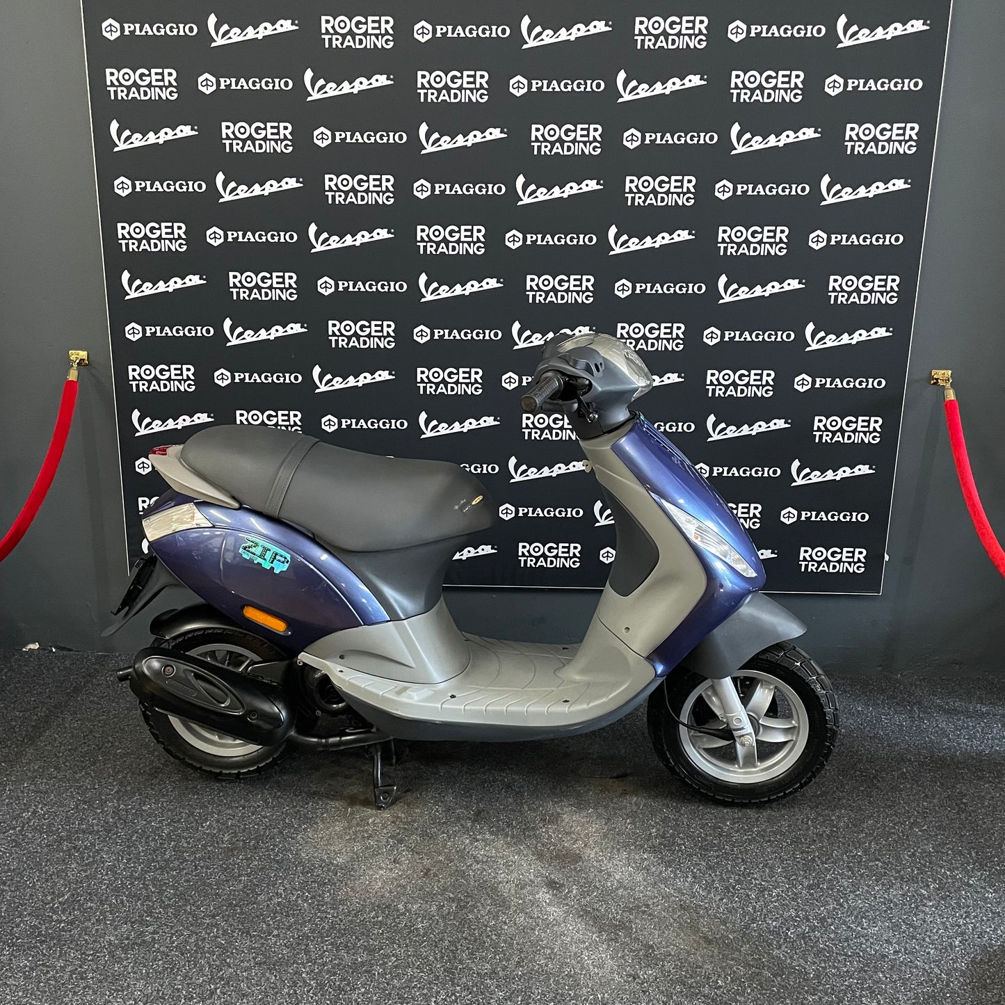 Piaggio Zip 50 - 2-takt - Brom - 2002 - Blauw - Origineel -