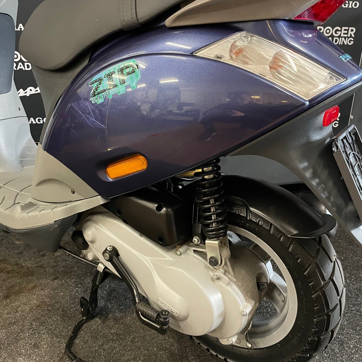 Piaggio Zip 50 - 2-takt - Brom - 2002 - Blauw - Origineel -