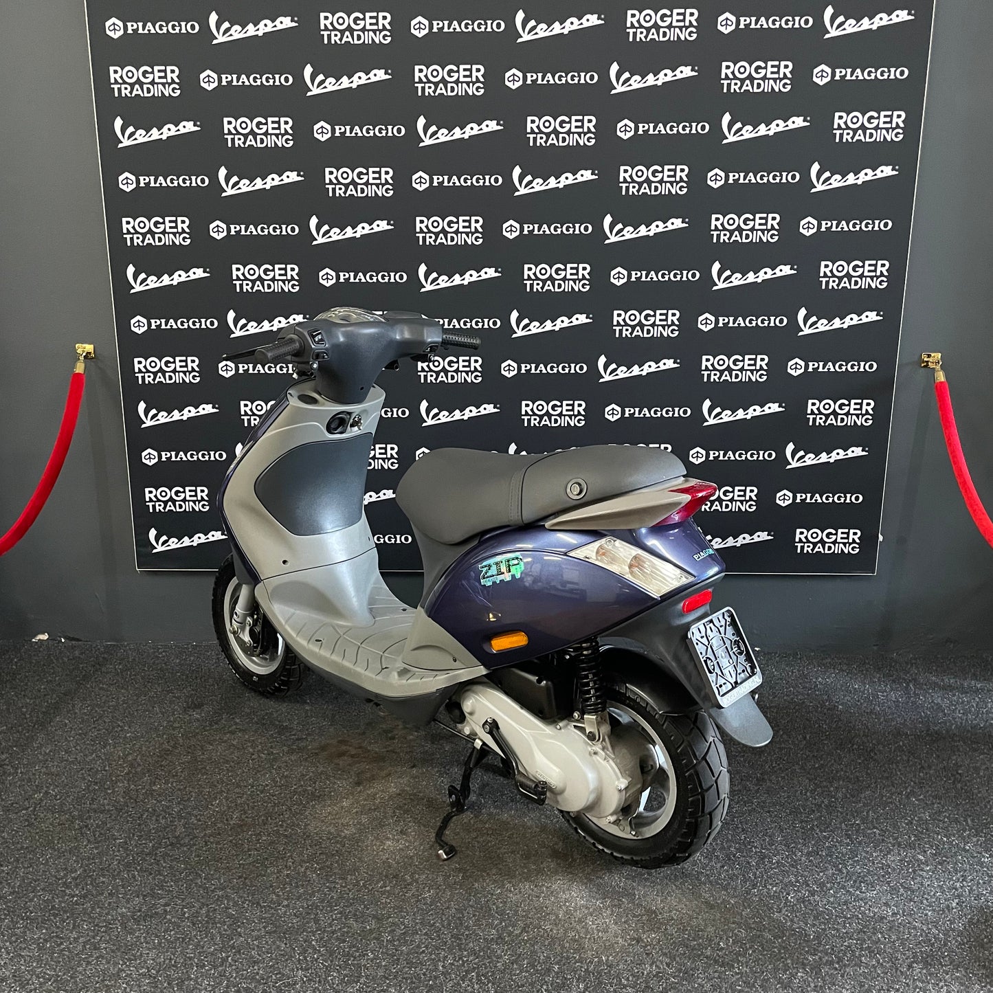 Piaggio Zip 50 - 2-takt - Brom - 2002 - Blauw - Origineel -