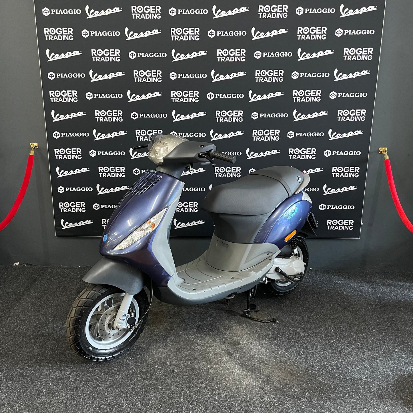 Piaggio Zip 50 - 2-takt - Brom - 2002 - Blauw - Origineel -