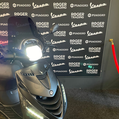 Piaggio Zip 50 - Brom - 2020 - Euro4 - Mat Zwart - 6.062km