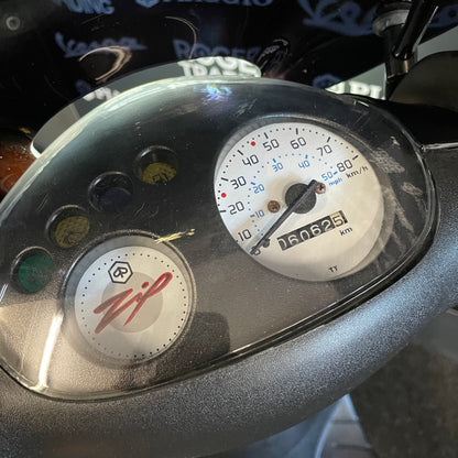 Piaggio Zip 50 - Brom - 2020 - Euro4 - Mat Zwart - 6.062km