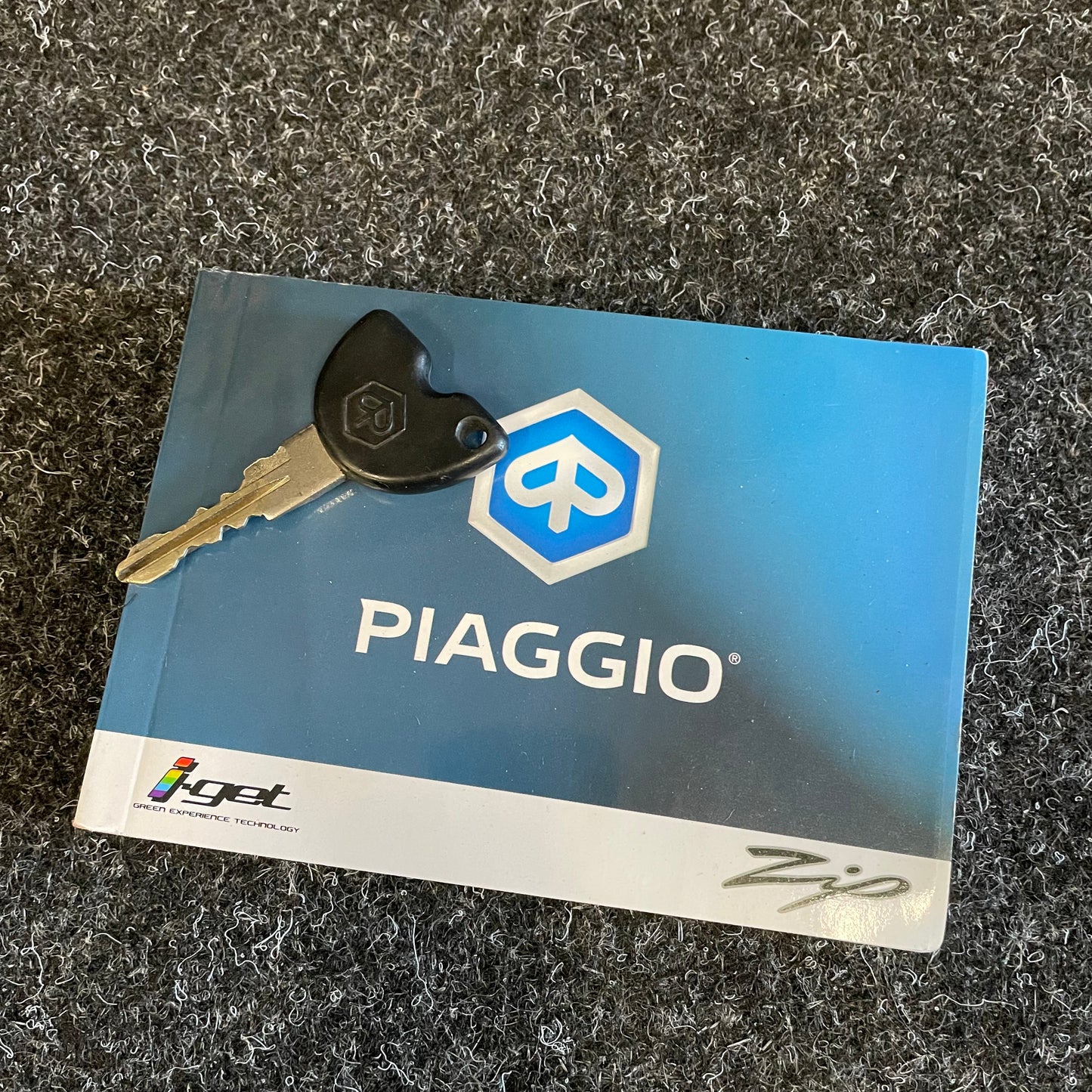 Piaggio Zip 50 - Brom - 2020 - Euro4 - Mat Zwart - 6.062km