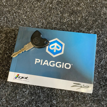 Piaggio Zip 50 - Brom - 2020 - Euro4 - Mat Zwart - 6.062km