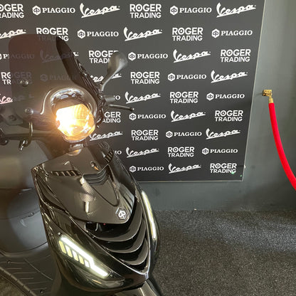 Piaggio Zip 50 - Brom - 2017 - 4T 2V - Glans Zwart - 13.341km