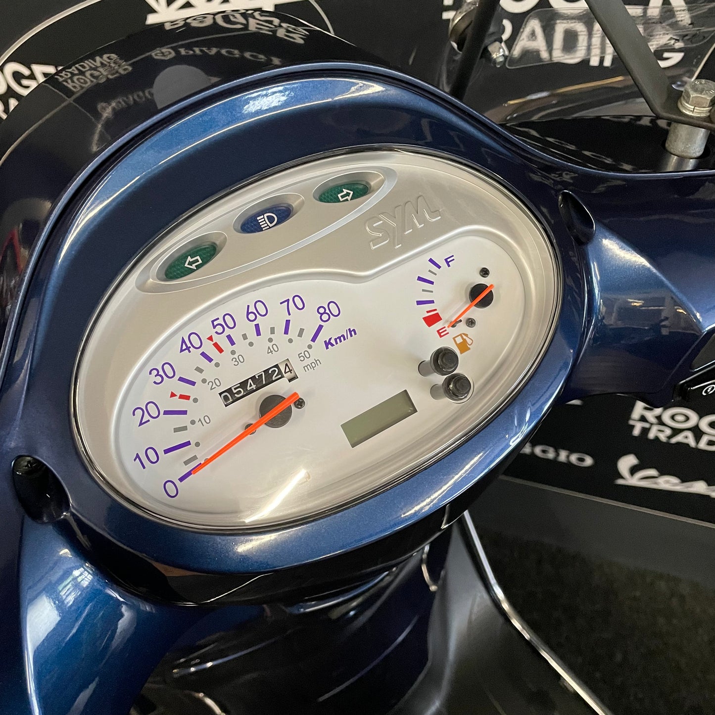 Sym Fiddle III - Snor - Euro4 - 2018 - 4T - Blauw - 5.472km
