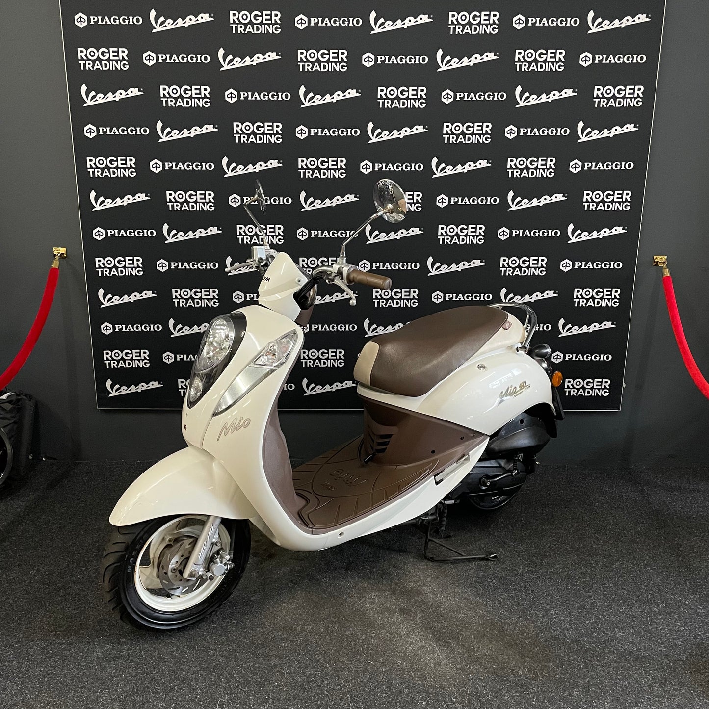 Sym Mio - Snor - 4T 2V - 2009 - Fashion Style Wit/bruin - 12.517km